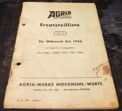 Orig agria ersatzteilliste - orig.agria,
