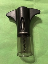 Fackelmann Korkenzieher Modern Schwarz Weinöffner Flaschenöffner
