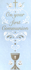 "On your first Communion"
