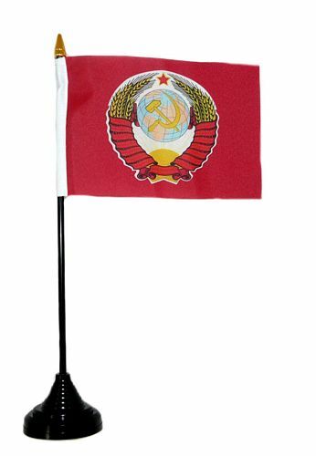 Fahne tischflagge udssr - /,