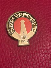 Abzeichen Deutscher Gewerkschaftsbund 1. Mai 1953