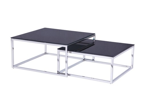Couchtisch 2er set quadratisch - set,