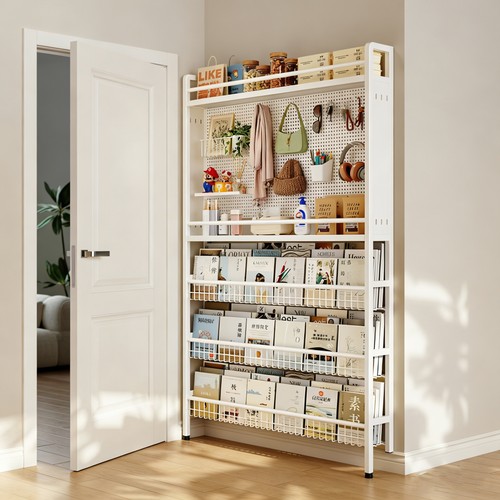 Bücherregal hinter der tür - hinter,