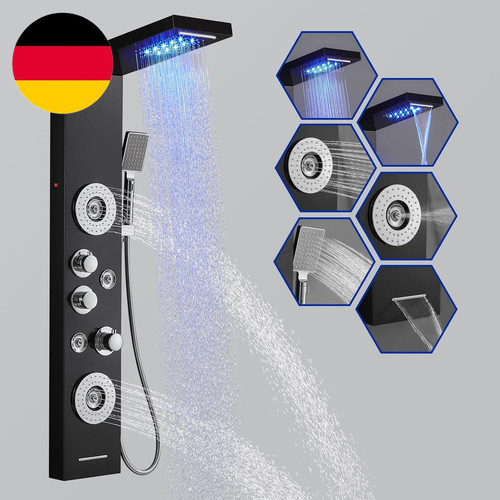 Duschpaneel mit thermostat - duschpaneel,