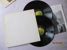 LP Beatles White Album Nr 703735 weißes Album mit Poster DLP