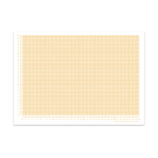 PuK Schreibtischunterlage Millimeterpapier Lineal DIN A3 25 Blatt Kantenschutz