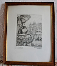 Altes Bild mit rahmen