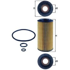 ölfilter mahle 179d für - mahle,