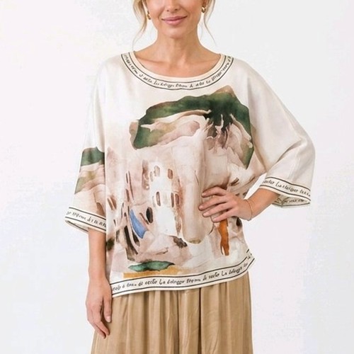 Damen oversize bluse 38 40 - damen,