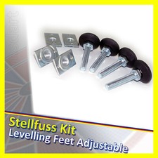 4x Stellfuß für Löwen Dart