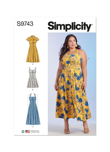 Simplicity schnitt 9743 - nr, 9743.w2