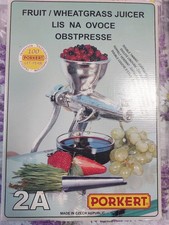 Porkert Modell 2A Obstpresse, Entsafter