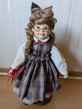 Gilde Porzellan Puppe mit