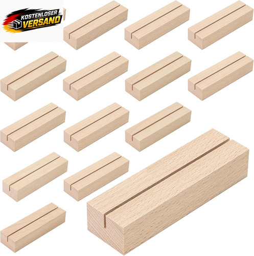 Holz kartenhalter set - set, 15