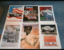 Rennsportplakate Porsche