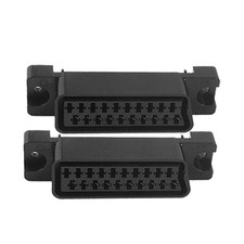 2Stk Scartbuchse Scartstecker