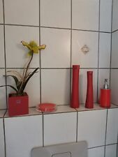 Bad accessoires set mit passendem Badteppich NEUWERTIG