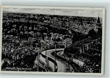 10105525 - 7000 Stuttgart Neue Weinsteige Strassenbahn Blick auf die Innenstadt