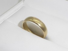 585 Gold Ring 14K Gelbgold Trauring Ehering 3,73 g Gravur RG 53 - 16,8 mm 9660