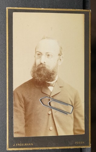 Cdv foto posen golddruck - cdv,