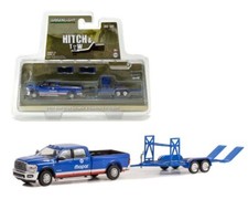 DODGE Ram 2500 Laramie + Trailer - 2020 - MOPAR - blue - Greenlight 1:64