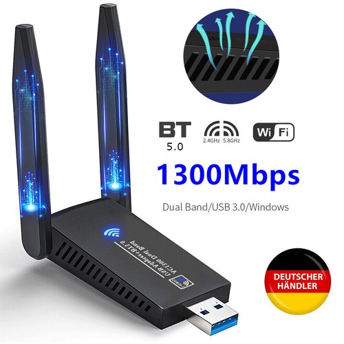 1300mbps wifi adapter wlan - adapter,