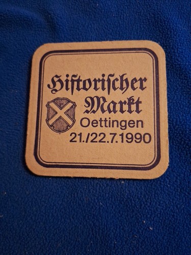 Bierdeckel 1990 markt - bierdeckel,