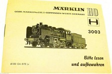 3003 Märklin Anleitung 68 303