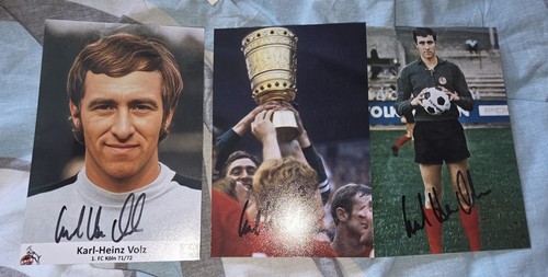 Signierte foto karlheinz - signierte,