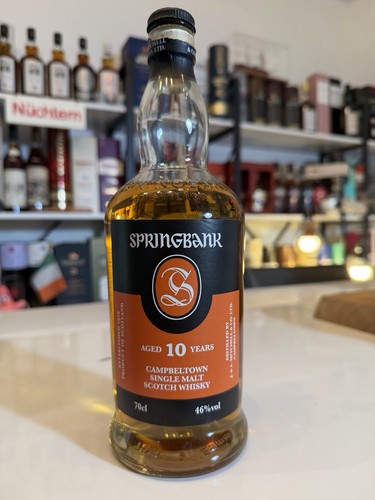 Anbruchflasche springbank 10 - anbruchflasche,