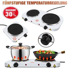 Küche Elektroherd Kochplatte, Tischkochfeld, Campingkocher, 1000/2500W, 5 Stufen