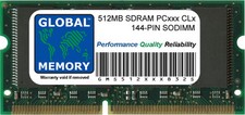 512MB PC100 100MHz / PC133 133MHz 144-PIN SDRAM SODIMM RAM Für APPLE LAPTOP/PCs