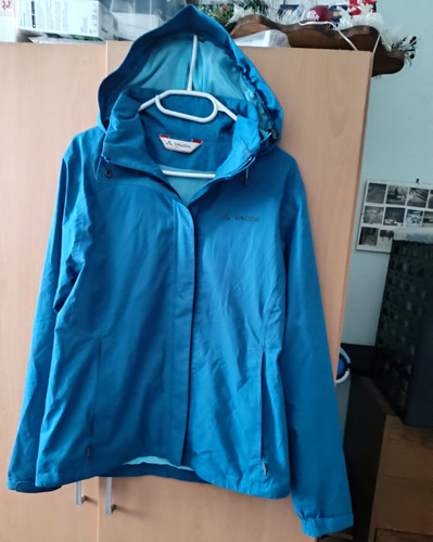 Vaude damen regenjacke blau - regenjacke,