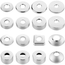 Rosette Duscharmatur Edelstahl