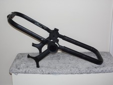 Bugaboo Donkey 2-Sitzer Babywanne Gestell in Schwarz ERSATZTEIL 2015 Lederbügel