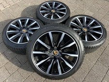 4 ORIGINAL 20" ALU WINTERRÄDER PORSCHE TAYCAN TEQUIPMENT RDKS SCHWARZ FREIHAUS