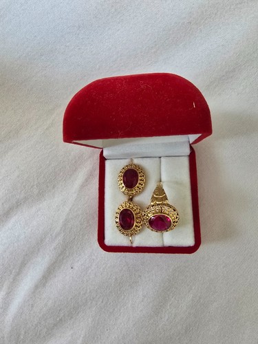 Goldschmuck set 585 ring - 585, –