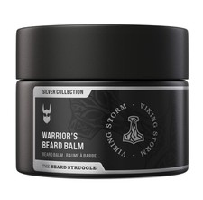 The Beard Struggle Silver Collection Warrior's Bartbalsam nicht fettend 50g verpackt