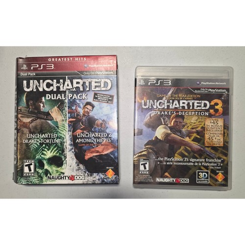 Uncharted trilogy ps3 - trilogy,