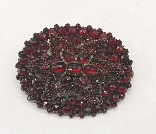 Böhmischer granat biedermeier - granat,