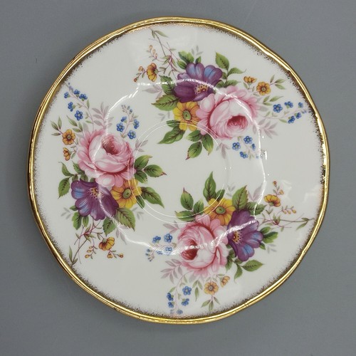 Vintage queen china rosa - vintage,