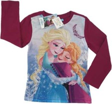Frozen Langarmshirt T-Shirt Shirt Mädchen Gr.98 - 140