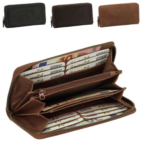 Luxus leder damen geldbörse - leder,