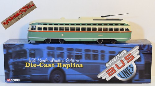 Corgi vintage bus pcc - bus, 1:50