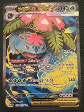 Mega-bisaflor Ex 155 Full Art Near Mint Deutsch Pokemon Karte