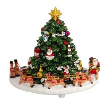 Spieluhr Weihnachtsmann Ø 16