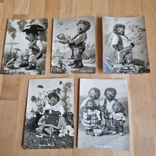 5 Postkarten= Mecki aus den Filmen der Gebr. Diehl und Redaktionsigel von HÖR ZU