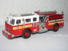 Code 3 FDNY Engine 312 Feuerwehr New York F.D.N.Y  schönes Modell