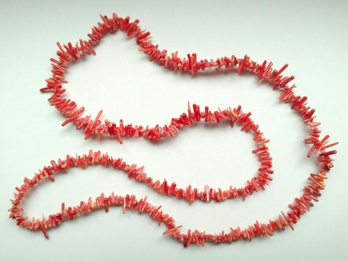 Korallen kette endlos - 80, cm