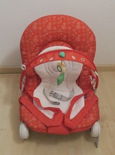 Chicco Hoopla Babywippe, rot, unbenutzt und neuwertig, mit einem Spiel